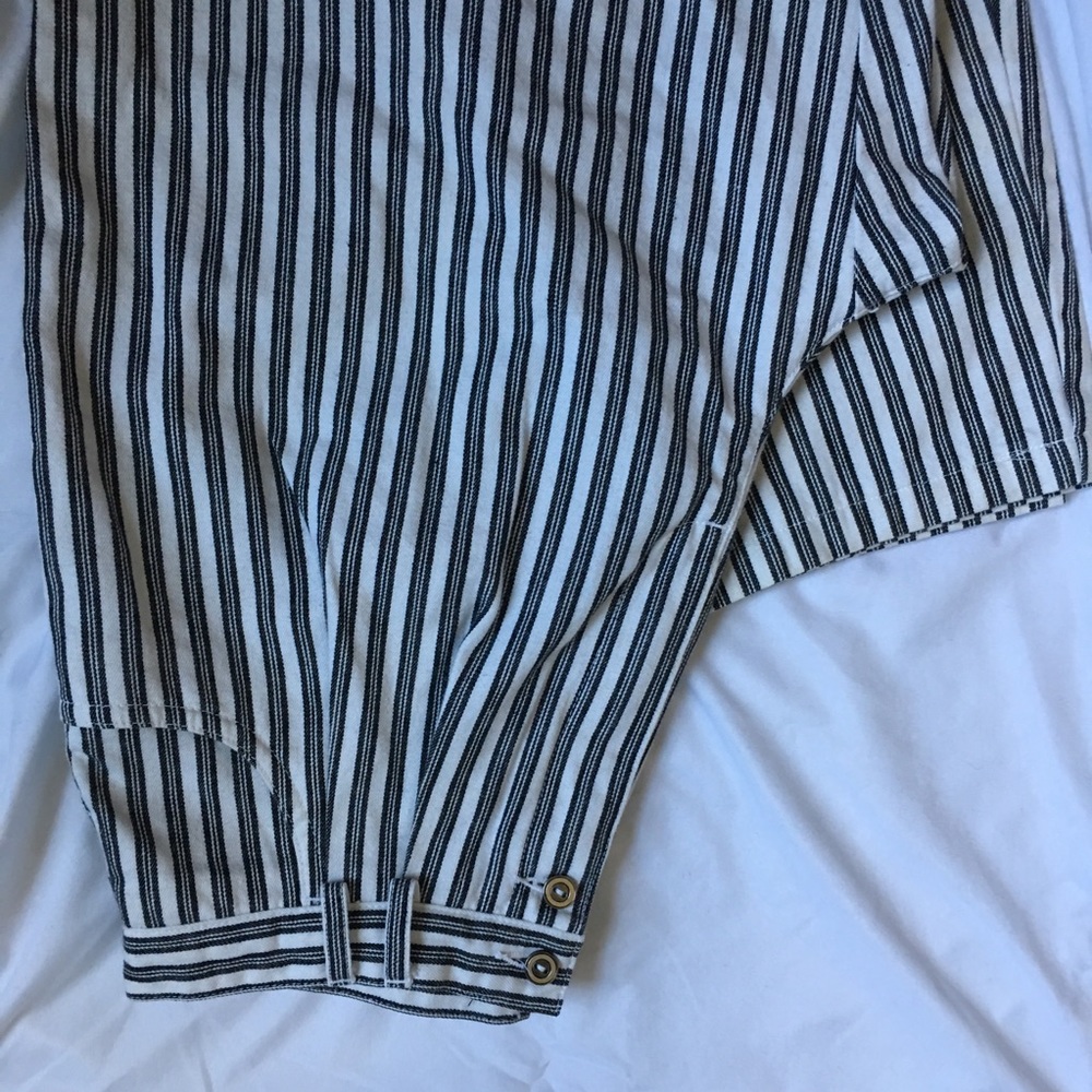 PERFECT vintage trousers black and white stripes - Picture 8 of 8